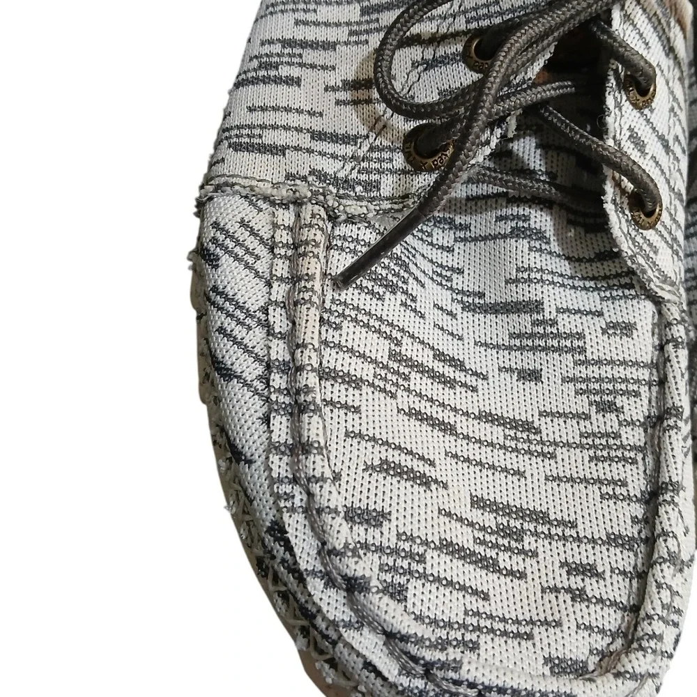 Twisted X Mens Size 9M Eco-Tred Fabric Leather Upper Boat Shoes Casual Lace Up